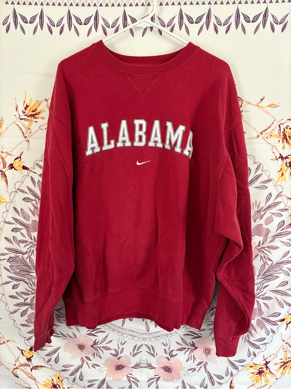 Nike x Alabama Red Crewneck Sweatshirt
